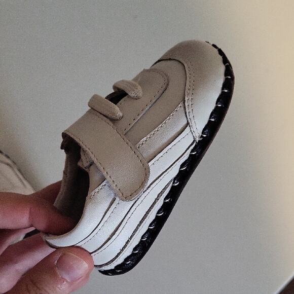 Pediped Soft Gray Baby Walker Shoes - Picture 5 of 10